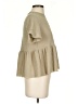 Shein Tan Short Sleeve Turtleneck Size S - photo 4