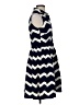 Taylor Chevron-herringbone Blue Casual Dress Size 2 - photo 4