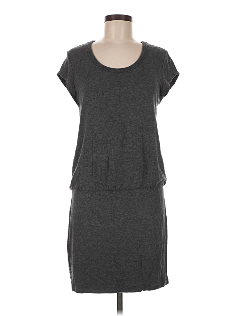 Pre-owned Lou & Grey Casual Dress In Gray