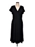 Brooks Brothers Solid Black Casual Dress Size L - photo 1