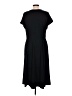 Brooks Brothers Solid Black Casual Dress Size L - photo 2