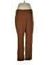 JM Collection Brown Active Pants Size L - photo 1