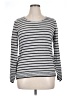 By Artisan Stripes Silver Pullover Sweater Size XL - photo 1