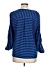 Calvin Klein Blue 3/4 Sleeve Top Size L - photo 2