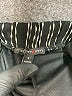 Moa Moa Chevron-herringbone Black Casual Skirt Size S - photo 4