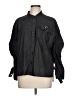 TOV Black 3/4 Sleeve Button-Down Shirt Size EU 44 / US 14 - photo 1