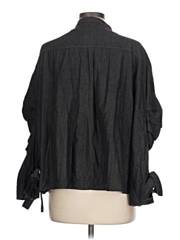 TOV 3/4 Sleeve Button-Down Shirt (view 2)