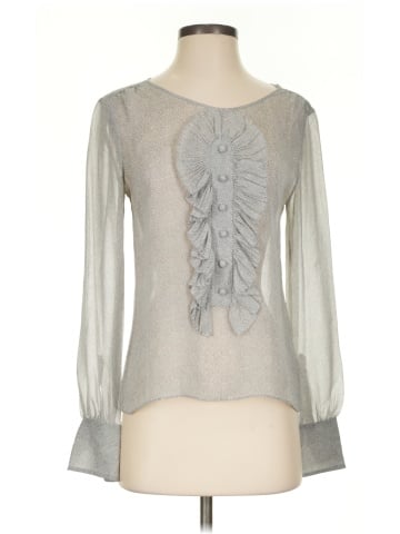 J.Crew Long Sleeve Silk Top (view 1)