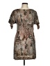 Rag & Bone Animal Print Brown Casual Dress Size 6 - photo 1