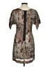 Rag & Bone Animal Print Brown Casual Dress Size 6 - photo 2