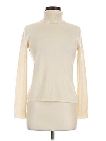 Ann Taylor Cashmere Pullover Sweater (view 1)