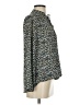 Veronica M. 100% Polyester Animal Print Teal 3/4 Sleeve Blouse Size S - photo 4