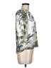Hale Bob Green Short Sleeve Blouse Size M - photo 4