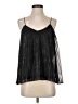 metaphor 100% Polyester Black Sleeveless Blouse Size S - photo 1