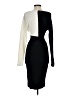 Express Color Block Ivory Cocktail Dress Size XS - photo 2