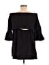 Gracia Black 3/4 Sleeve Blouse Size M - photo 2