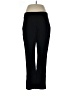 JM Collection Solid Black Active Pants Size L - photo 1