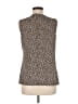 Dana Buchman Brown Sleeveless Blouse Size M - photo 2
