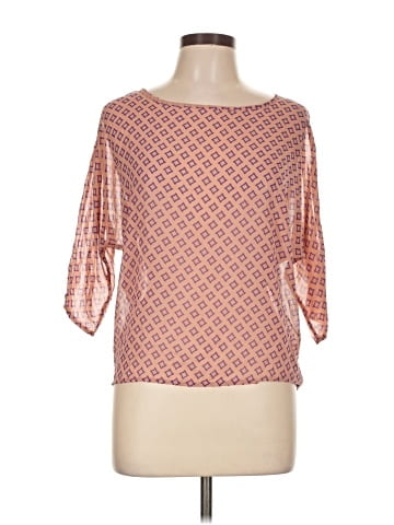Blue Sketch 3/4 Sleeve Blouse (view 1)