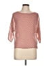 Blue Sketch Pink 3/4 Sleeve Blouse Size L (estimated) - photo 1