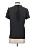 Lanvin Gray Black Short Sleeve Turtleneck Size S - photo 2