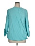 Halston Heritage 100% Polyester Teal 3/4 Sleeve Blouse Size XL - photo 1