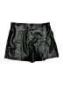 Jason Wu 100% Polyester Metallic Black Skort Size L - photo 1