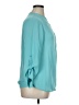 Halston Heritage 100% Polyester Teal 3/4 Sleeve Blouse Size XL - photo 4
