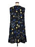 Halogen 100% Polyester Graphic Blue Casual Dress Size XXL - photo 2