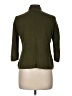 Chico's Green Cardigan Size Med Petite (1) - photo 2