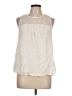 Old Navy 100% Viscose Ivory Sleeveless Blouse Size L - photo 1