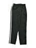 Adidas 100% Polyester Solid Black Track Pants Size 7 - photo 2