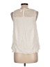 Old Navy 100% Viscose Ivory Sleeveless Blouse Size L - photo 2