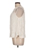 Old Navy 100% Viscose Ivory Sleeveless Blouse Size L - photo 5
