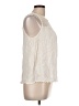 Old Navy 100% Viscose Ivory Sleeveless Blouse Size L - photo 4
