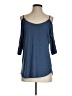 Venus Blue 3/4 Sleeve Top Size S - photo 1