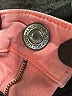 American Eagle Outfitters Color Block Pink Jeans Size 12 - photo 7