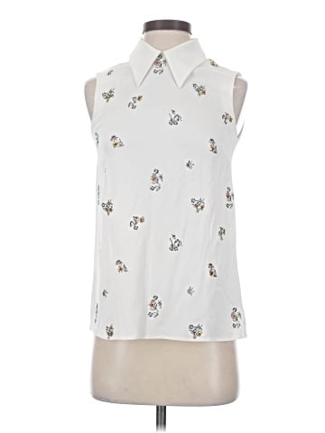 Miu Miu Sleeveless Button-Down Shirt (view 1)