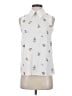 Miu Miu Ivory Sleeveless Button-Down Shirt Size XL (estimated) - photo 1