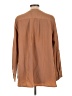 D&Co. 100% Polyester Brown 3/4 Sleeve Blouse Size L - photo 2