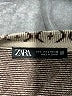 Zara Argyle Tan Casual Dress Size L - photo 7