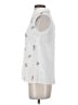 Miu Miu Ivory Sleeveless Button-Down Shirt Size XL (estimated) - photo 5
