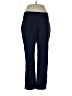 JM Collection Solid Blue Active Pants Size L - photo 1