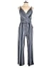 Kaileigh Stripes Blue Jumpsuit Size XL (petite) - photo 1