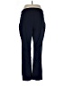 JM Collection Solid Blue Active Pants Size L - photo 2