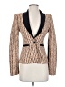 BCBGMAXAZRIA Houndstooth Gold Blazer Size XXS - photo 1