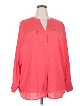 Calvin Klein Long Sleeve Blouse (view 1)