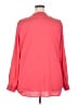 Calvin Klein 100% Polyester Color Block Pink Long Sleeve Blouse Size 2X - photo 2