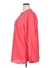 Calvin Klein 100% Polyester Color Block Pink Long Sleeve Blouse Size 2X - photo 5