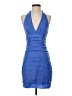 BCBGMAXAZRIA Blue Cocktail Dress Size 4 - photo 1